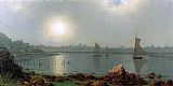 York Harbor, Coast of Maine by Martin Johnson Heade